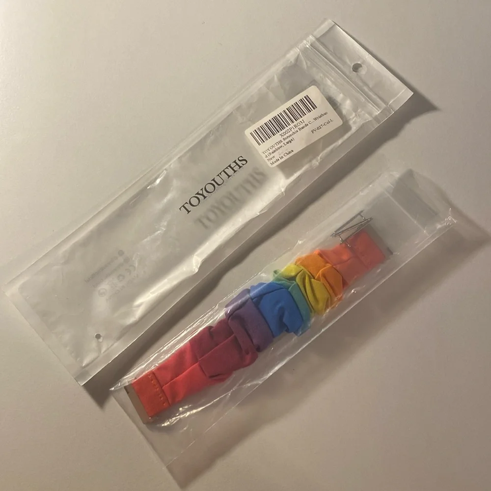 TOYOUTHS Scrunchie band for Fitbit Versa